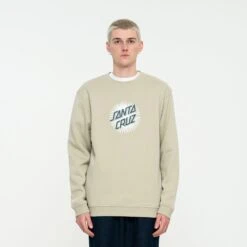 Daylight Dot Front Crew -Santa Cruz Shop b2c scacrw 0230 3 1