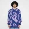 Hands All Over Knit Crew -Santa Cruz Shop b2c scacrw 0273