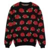 Dressen Roses Knit Crew 1 Dressen Roses Knit Crew -Santa Cruz Shop b2c scacrw 0284