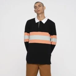 Vista Strip L/S Polo