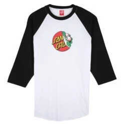 Beware Dot Front Baseball Top
