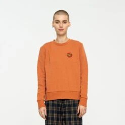 Classic Dot Chest Emb Crew -Santa Cruz Shop b2c scawcr 0091 2