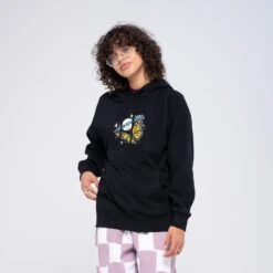 Winged Moon Strip Hood