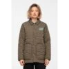 Oval Line Dot Quilted Jacket -Santa Cruz Shop b2c scawja 9002