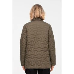 Oval Line Dot Quilted Jacket -Santa Cruz Shop b2c scawja 9002 2