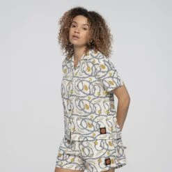 Barbed Repeat S/S Shirt