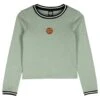 Classic Dot Emb Ringer L/S T-Shirt
