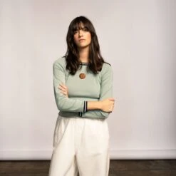 Classic Dot Emb Ringer L/S T-Shirt -Santa Cruz Shop b2c scawtl 0101 2