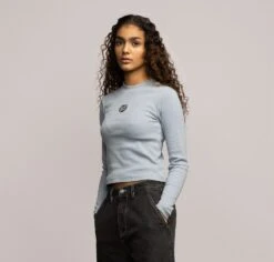 Other Dot Em Mock Neck L/S T-Shirt -Santa Cruz Shop b2c scawtl 0110 3