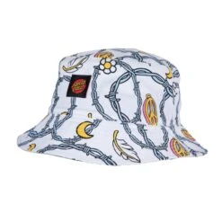 Barbed Repeat Bucket Hat