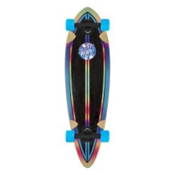 Iridescent Dot Pintail Longboard 9.2" X 33"