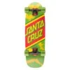 Rasta Tie Dye Street Skate Cruiser 8.79" X 29.05" -Santa Cruz Shop scr com 2033 1 2