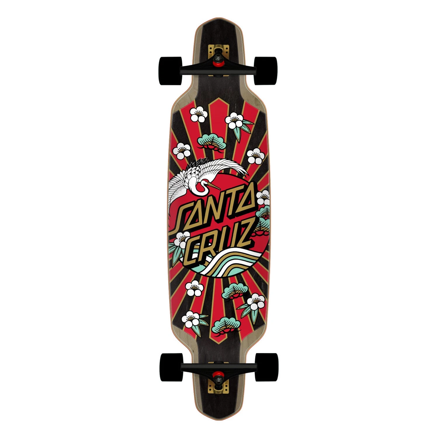 Crane Dot Drop Down Longboard 9.5" X 37.52" 3 Crane Dot Drop Down Longboard 9.5" X 37.52"