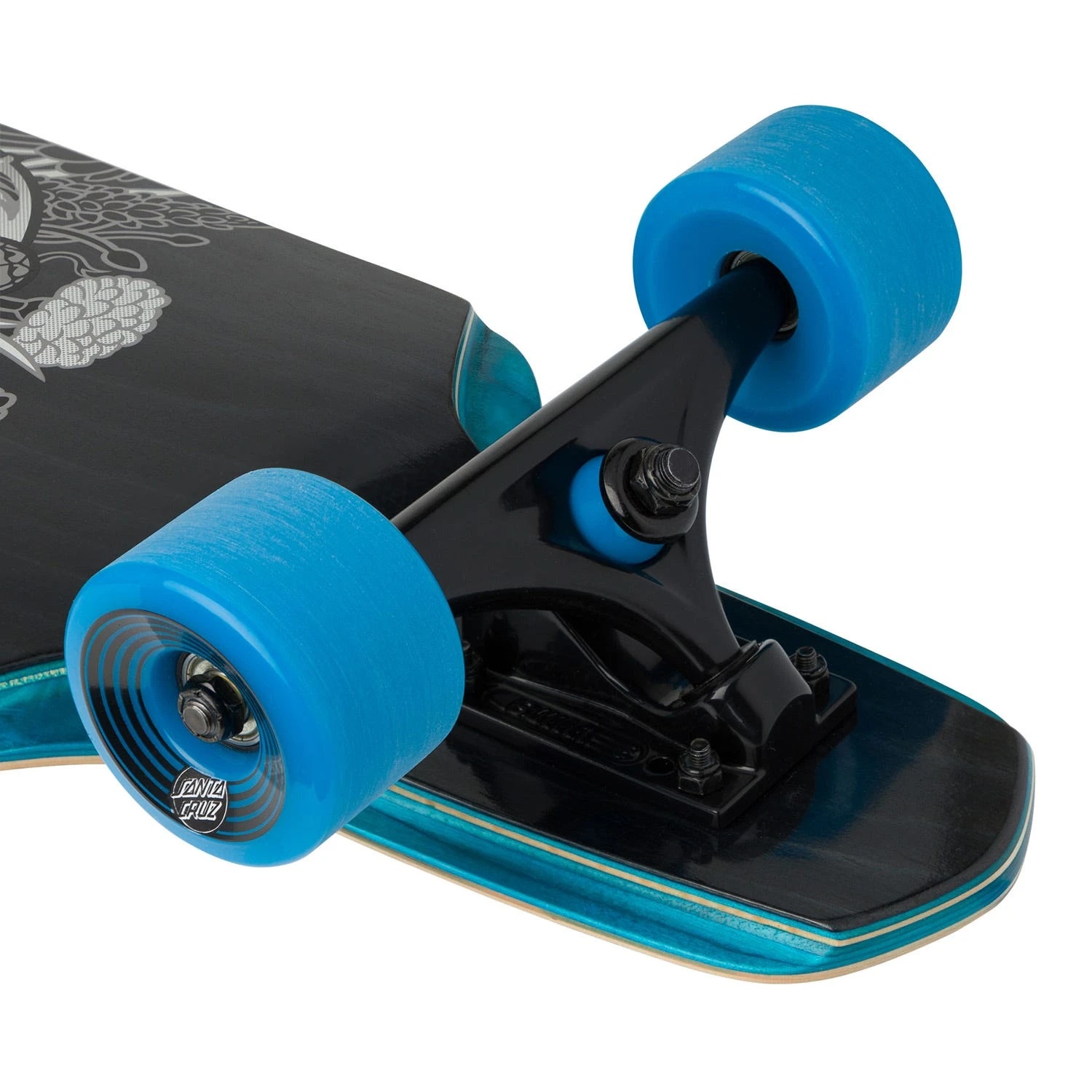 Santa Cruz Botanic Skull Drop Down Longboard 9.5" X 37.52" 5 Santa Cruz Botanic Skull Drop Down Longboard 9.5" X 37.52" - Image 3